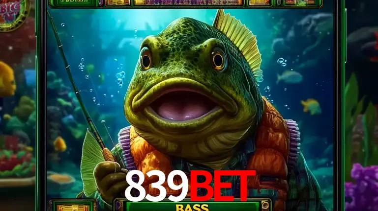 Personagem de peixe pescador do popular jogo de slot com tema de pescaria, uma das emocionantes opções de caça-níqueis para jogar e ganhar no cassino 839BET.
